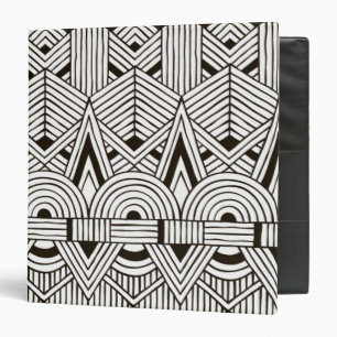 Classeur Motif tribal inspiré