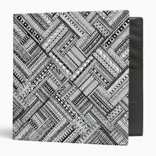 Classeur Motif tribal inspiré d'art