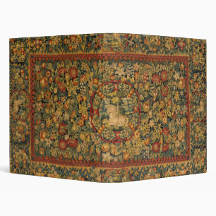 Classeur Motif Unicorne Floral