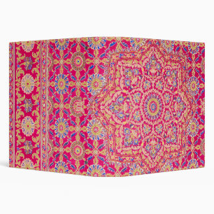 Classeur Motif vintage de broderie indienne