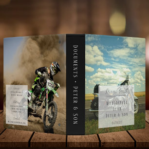 Classeur Moto moto moto moto magasin d'engrenage 3 anneau c