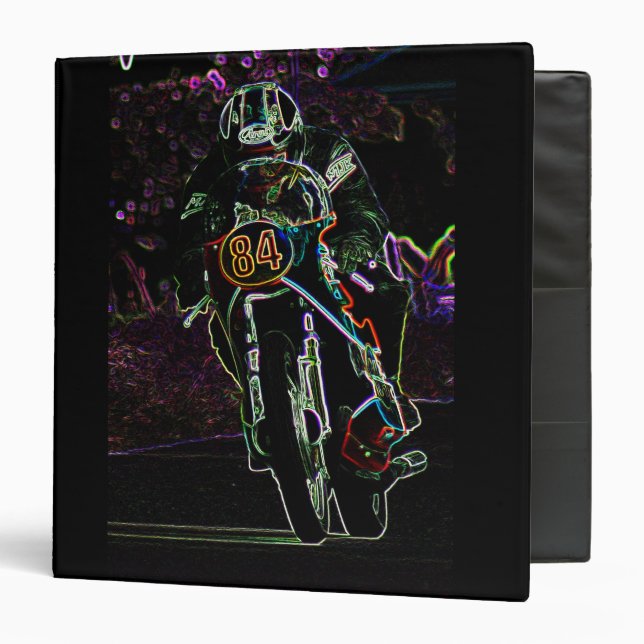 Classeur Motorcycle 2 rbcnm (Devant/Intérieur)