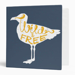 Classeur Mouette sauvage et libre
