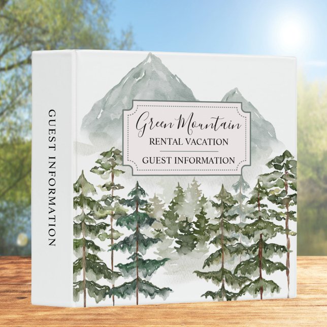 Classeur Mountain Forest Location de vacances Informations  (In situ)