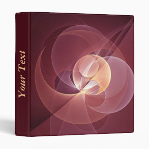Classeur Mouvement Abstrait Vin moderne Rouge rose Customis