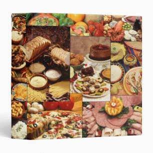 Classeur moyen de recette de nourritures