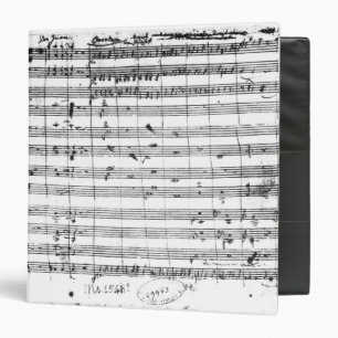 Classeur Ms.1548 Ouverture de l'opéra 'Don Giovanni