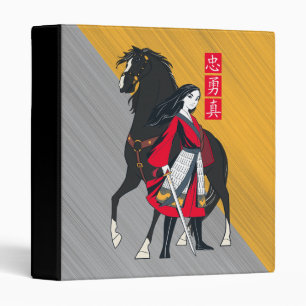Classeur Mulan à côté de l'illustration du vent noir
