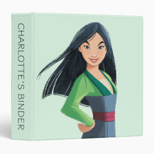 Classeur Mulan Courage à chaque étape