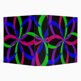 Classeur Multi Color Figure 8 Modern Geometric Binder