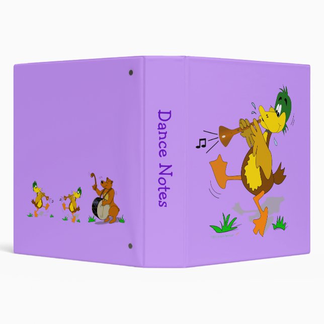 Classeur Musique balkanique faite sur commande de canard (Arrière-plan)