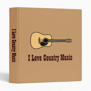 Classeur Musique country