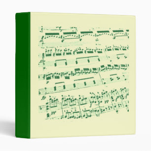 Classeur Musique de feuille