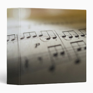 Classeur Musique de feuille 4