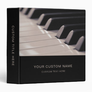 Classeur Musique étudiante en piano moderne