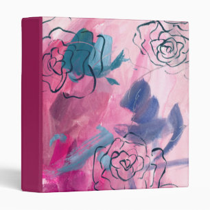 Classeur Musique intérieure - Croquis floral