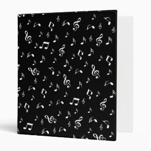 Classeur musique, note, clé, groupe, symbole, brillant, élé