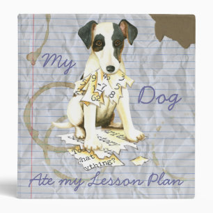 Classeur My Smooth Fox Terrier Ate Mon plan de leçon
