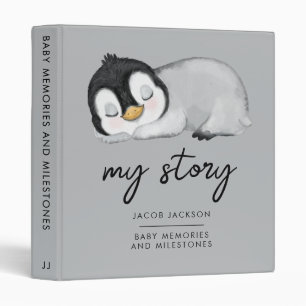 Classeur My Story Penguin Baby Book