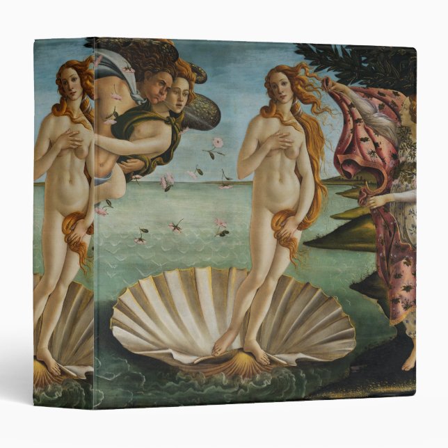 Classeur Naissance de Vénus par Sandro Botticelli (Devant/Côté)