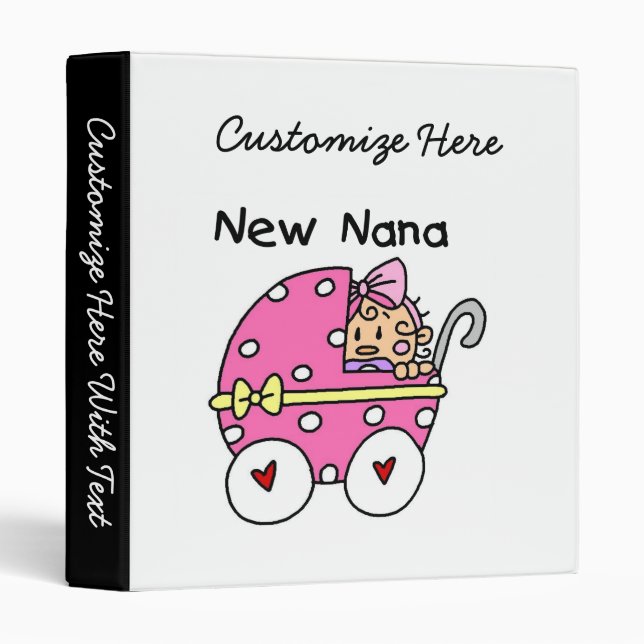 Classeur Nana Baby dans les cadeaux de transport (Devant/Côté)