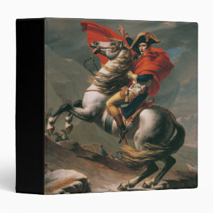 Classeur Napoléon à cheval, bataille du col Saint-Bernard