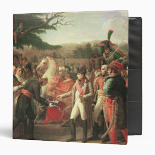 Classeur Napoleon Bonaparte recevant les clés