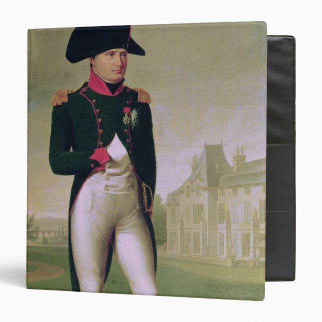 Classeur Napoléon I devant le château de Malmaison (Devant/Intérieur)