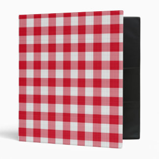 Classeur nappe rouge,