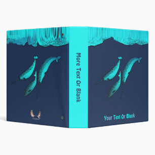 Classeur Narwhal Sous La Glace
