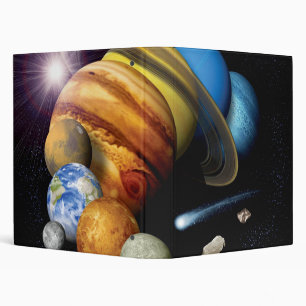 Classeur NASA JPL Système solaire Planètes Montage Photos s