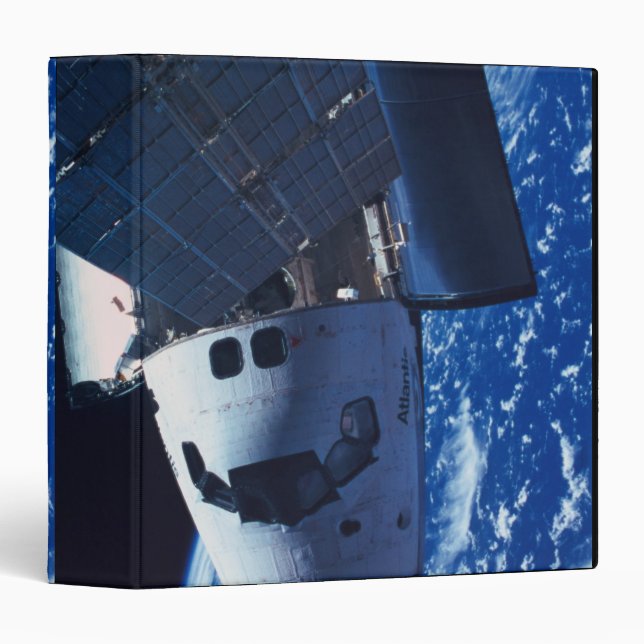 Classeur Navette spatiale ancrée 3 (Devant/Côté)