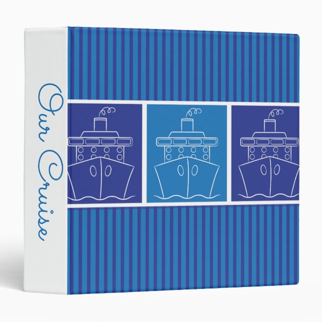 Classeur Navire de croisière (Devant/Côté)