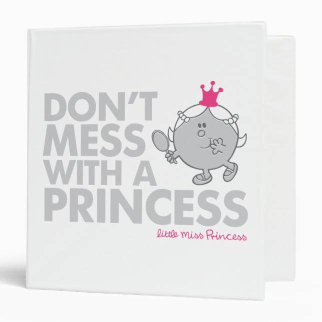 Classeur Ne manquez pas avec la petite Miss Princesse (Devant/Intérieur)