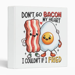 Classeur N'enlevez pas mon coeur de bacon