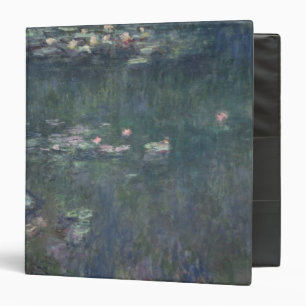 Classeur Nénuphars de Claude Monet   : Réflexions vertes