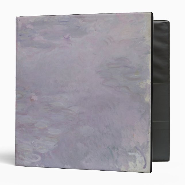 Classeur Nénuphars de couleur claire de Claude Monet | (Devant/Intérieur)