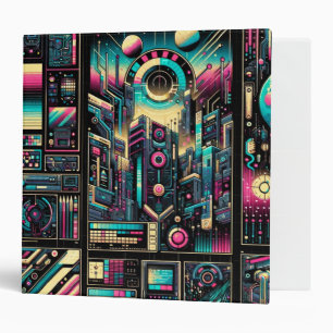 Classeur Neon Tech Odyssey