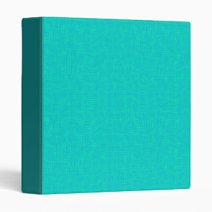 Classeur Néon turquoise texturé.