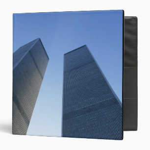 Classeur New York, USA. Vue sur les tours jumelles de