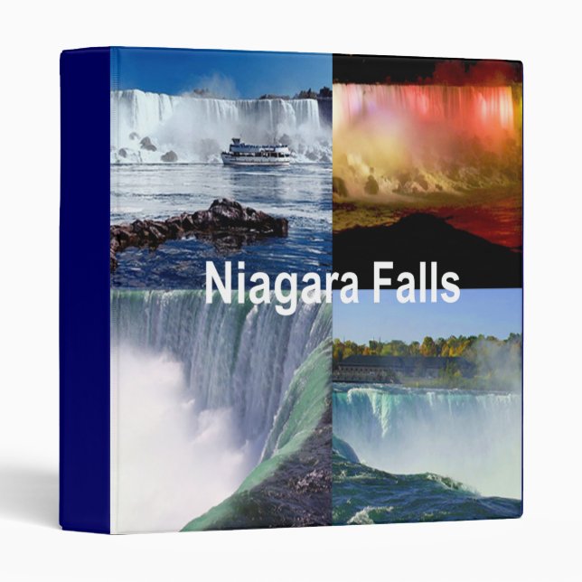 Classeur Niagara Falls New York (Devant/Côté)