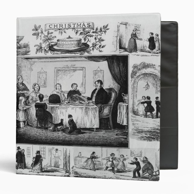 Classeur Noël (Devant/Intérieur)