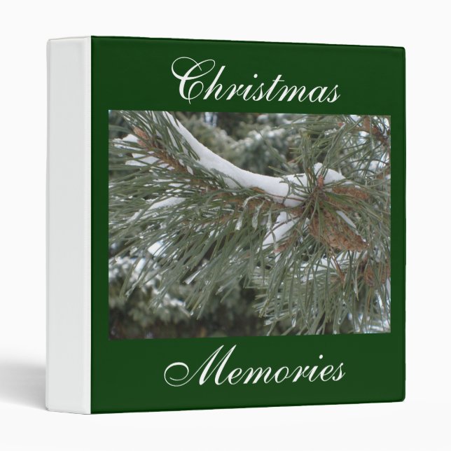 Classeur Noël, album photos de Souvenirs-Classeur/ (Devant/Côté)