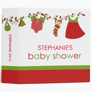 Classeur Noël Baby Blanchisserie Fille Album photo