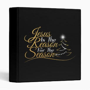 Classeur Noël Jésus est la raison de la saison