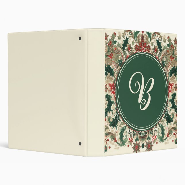 Classeur Noël Victorien/Classique/Vintage (Arrière-plan)