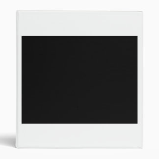 Classeur noir 8 x 11 concevoir votre propre produit