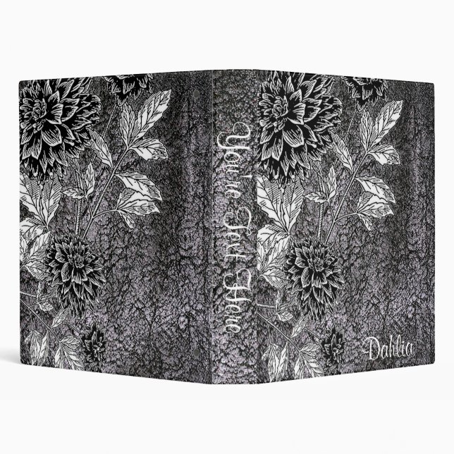 Classeur noir d'album photos de cuir de Faux de (Arrière-plan)