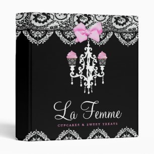 Classeur Noir de 311 de La gâteaux de Femme