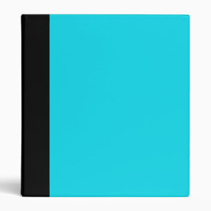 Classeur noir et bleu Aqua